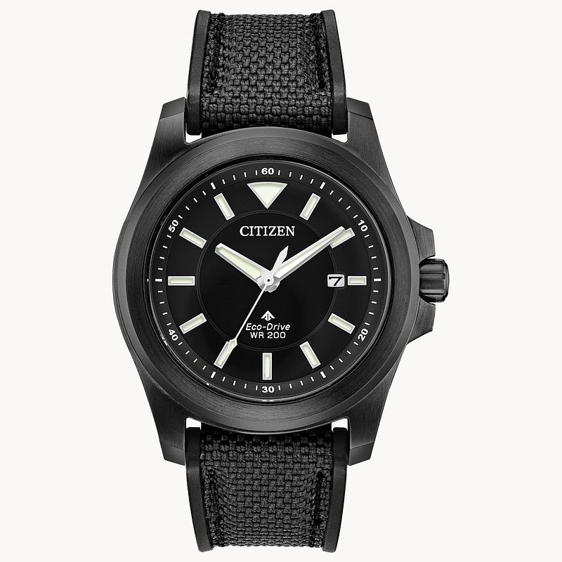 Promaster Tough Men s Eco Drive BN0217 02E Fabric Watch CITIZEN